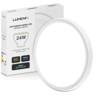 Panel LED Natynkowy Okrągły 2160lm 24W CCD