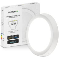Panel LED Natynkowy Okrągły 1320lm 12W CCD 