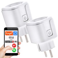 2x Programator włącznik czasowy do kontaktu na WiFi timer 