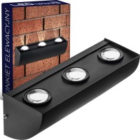 Lampa ścienna elewacyjna LED 3W 270lm kinkiet zewnętrzny ogrodowy
