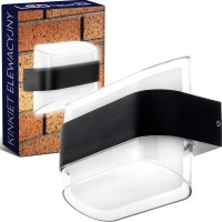 Lampa ścienna elewacyjna LED 12W 1080lm kinkiet zewnętrzny ogrodowy