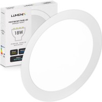 Panel LED Podtynkowy Okrągły 1840lm 18W CCD 