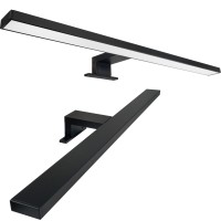 Lampka łazienkowa na szafkę nad lustro LED czarny kinkiet naszafkowy