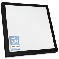 LAMPA SUFITOWA LED PLAFON PANEL NATYNKOWY KWADRATOWY MOCNY 36W 40CM DUŻY