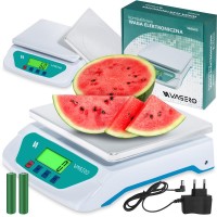 Waga elektroniczna sklepowa magazynowa wyświetlacz 30KG / 1g licząca sztuki