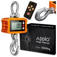 Elektroniczna waga hakowa LCD wisząca magazynowa wędkarska 1500kg