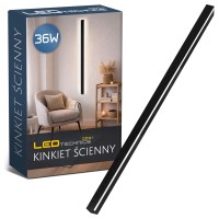 Lampa Elewacyjna Ścienna 36W LED CCD Kinkiet Zewnętrzny Ogrodowy IP65 120cm