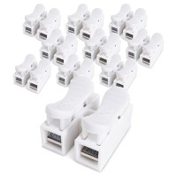 10x Szybkozłączka 2P Złączka Przelotowa Oświetleniowa