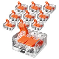 10x Szybkozłączka Zaciskowa 3P Złączka Oświetleniowa