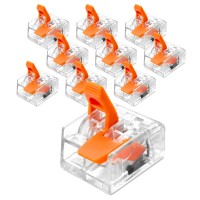 10x Szybkozłączka Zaciskowa 2P Złączka Oświetleniowa