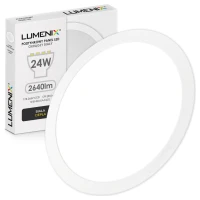 Panel LED Podtynkowy Okrągły 2640lm 24W CCD 