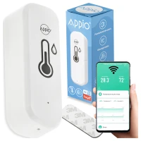 Termometr Higrometr Czujnik Wilgoci Temperatury WiFi TUYA Smart Dom Alexa
