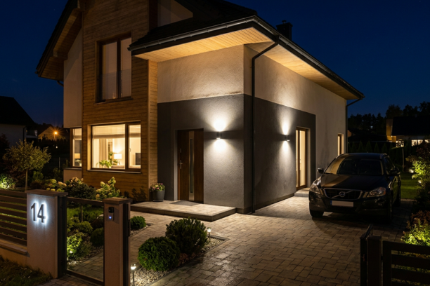 Jak oświetlenie elewacji wpływa na bezpieczeństwo domu?